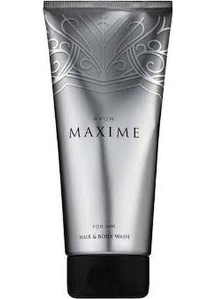 Уцінка! термін 03/23, avon maxime гель для душа для волос и тела
