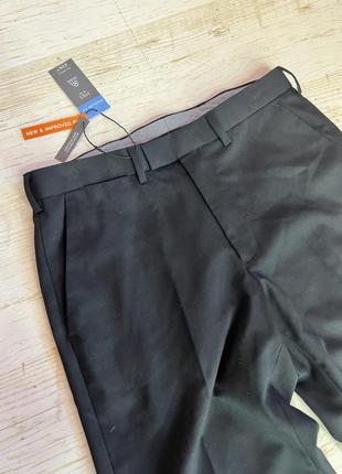 Классические брюки брючины шерсть marks &amp; spencer6 фото