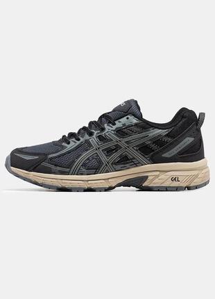 Чоловічі кросівки asics gel - venture 6 / aciкс гель  / легкі, дихаючі , амортизація / для спорту, тренувань / гель вентура1 фото