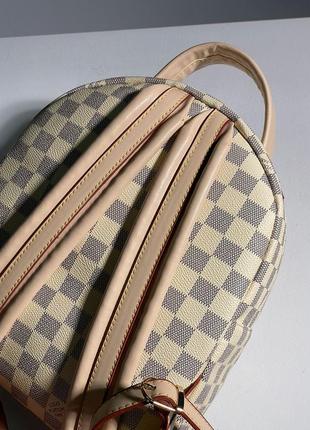 Женский рюкзак louis vuitton palm springs backpack ivory6 фото