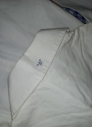 Блуза белая с воланом armani4 фото