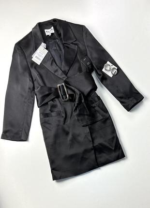 Красива атласна сукня-блейзер na-kd