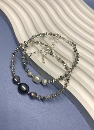 Браслети з перлинами✨ 2