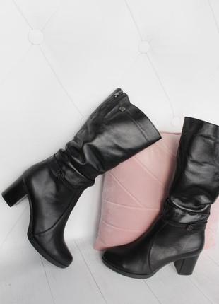 Зимние кожаные ботинки, сапоги 40, 41 размера3 фото