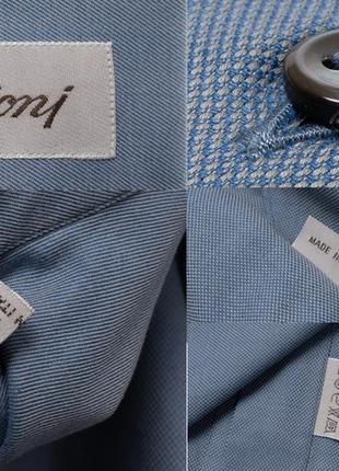 Brioni&nbsp;blue shirt&nbsp;&nbsp; мужская рубашка10 фото