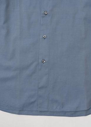 Brioni&nbsp;blue shirt&nbsp;&nbsp; мужская рубашка4 фото