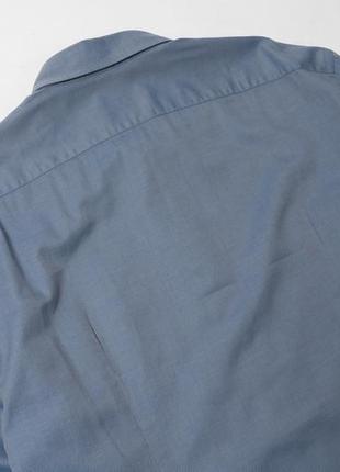 Brioni&nbsp;blue shirt&nbsp;&nbsp; мужская рубашка6 фото