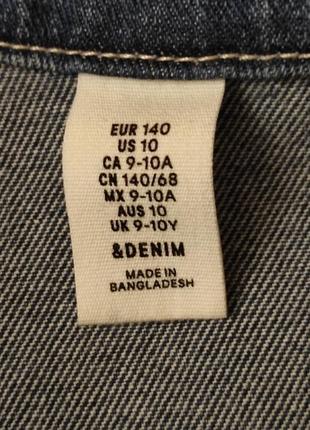 Джинсовая куртка denim на рост 140 см3 фото