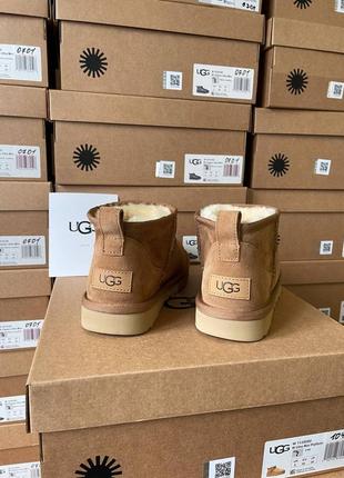 Уггі угги угг ugg ultra mini chestnut2 фото