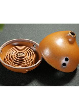 Подставка под благовония печка дзен, подставка для аромапалочек керамическая