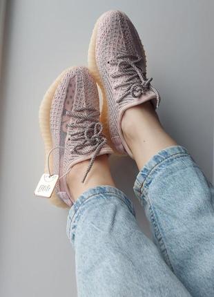 Кроссовки yeezy boost pink sale8 фото