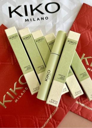 Туш для вій kiko green me1 фото