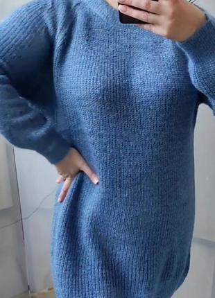 52-56 г женская туника свитер ангоровая