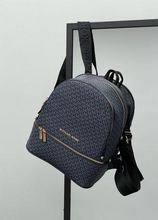 Рюкзак michael kors patterned blue1 фото