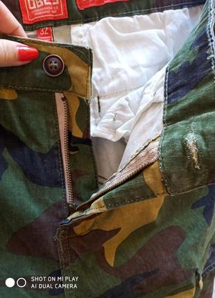 Круті карго камуфльовані штани obey tactical тактичні