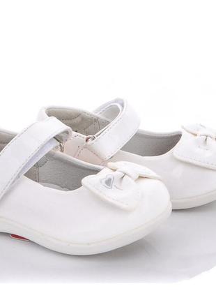 Туфлі для дівчаток apawwa nc170-1/21 білі 21 розмір