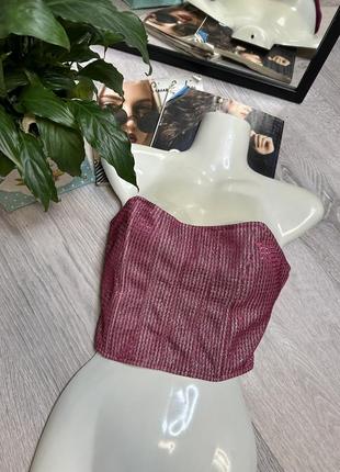 Топ корсет близкучий топ