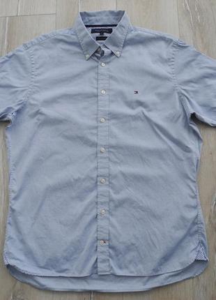 Рубашка tommy hilfiger  р. l ( новое )