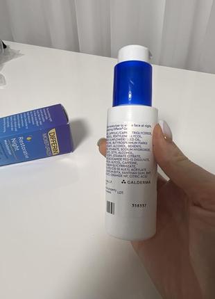 Восстанавливающий ночной увлажняющий крем, restorative night moisturizer, differin2 фото