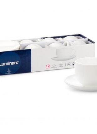 Сервиз чайный luminarc essence 220 мл 12 предметов 3380p lum3 фото