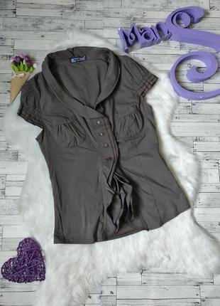 Блузка жіноча rinascimento з рюшами1 фото