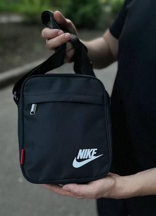 🎒чорна барсетка nike