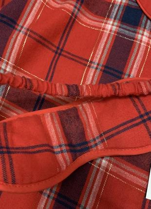 Піжама  фланелєва (сорочка та штани, маска для очей)f&f р. 12/l/40-14/xl/426 фото