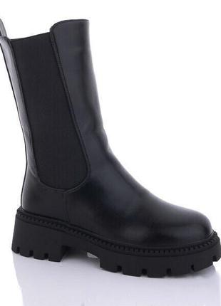 Зимние сапоги женские purlina 3281-18/38 черный 38 размер