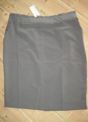 Новая юбка с карманами "capsule" р. 54