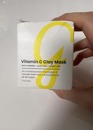 Глиняная маска с витамином с gleamin3 фото
