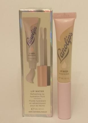 Lanolips lip water зволожувальна ланолінова сироватка для губ, 10 мл4 фото