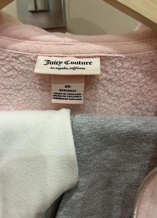 Спортивный костюм тройка juicy couture для девочки 6 лет2 фото