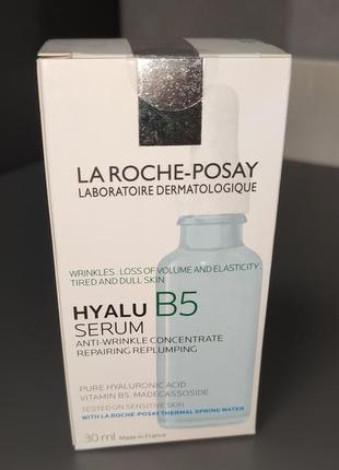 Сироватка la roche posay hyalu b5 гіалу б5 для корекції зморшок2 фото