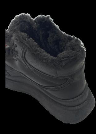 Зимние ботинки женские mainelin  ma8-112/36 черный 36 размер6 фото