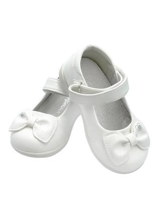 Туфли для девочек apawwa nc170-1/22 белый 22 размер2 фото