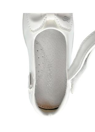 Туфли для девочек apawwa nc170-1/22 белый 22 размер4 фото