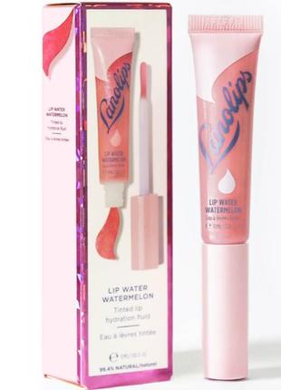 Lanolips watermelon lip gloss блеск для губ «арбуз», 10 мл