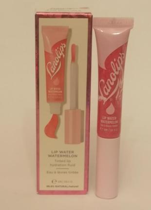 Lanolips watermelon lip gloss блеск для губ «арбуз», 10 мл4 фото