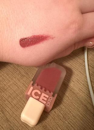 Dito ice cream liquid lipstick помада3 фото