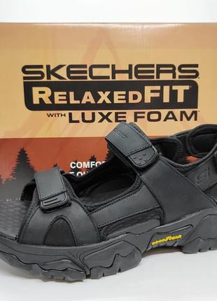 Кожаные сандалии skechers goodyear оригинал1 фото