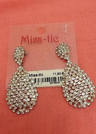 Супер елегантні вечірні сережки від miss-tic