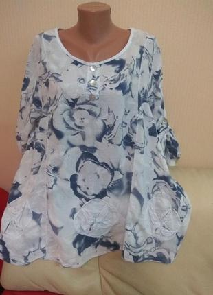 Туника котон блуза блузка рубашка