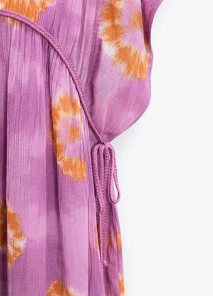 Сукня-кімоно від zara , плаття каптан , плаття вільного крою zara7 фото