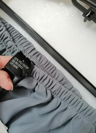 Летняя юбка шифон на подкладе в наличии цвет серый-пепел и коричневый-мокко замеры** размер m талия4 фото