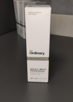 Сироватка the ordinary direct acids aha 30% + bha 2%