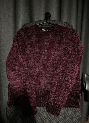 Велюровый свитер2 фото