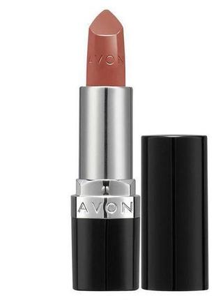 Увлажняющая кремовая губная помада avon «ультра» лиловая роза/rose mauve 3,6