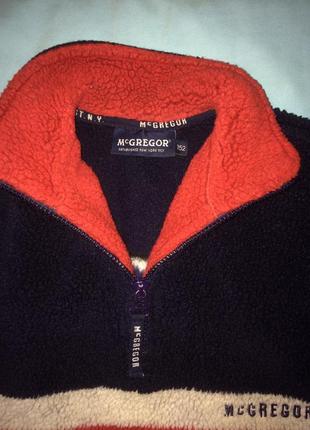Пуловер mcgregor  с воротником на молнии (164 см)3 фото