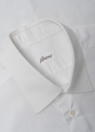 Brioni white shirt&nbsp;&nbsp;мужская рубашка1 фото