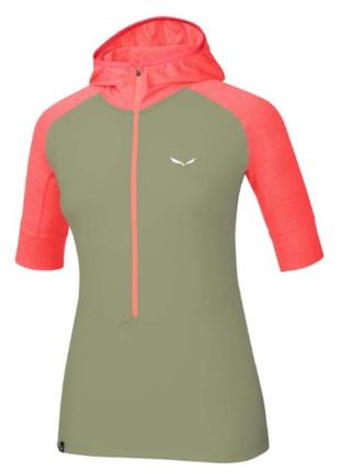 Футболка salewa agner climb dry - jersey - women's - oil green